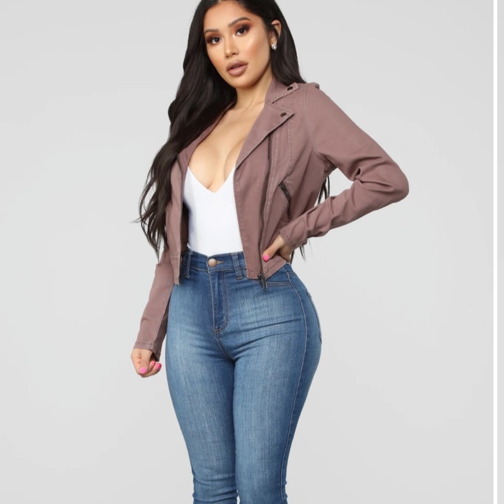 Mauve Light Jacket - image 3